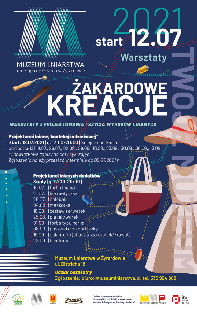 Program warsztatów Żakardowe kreacje