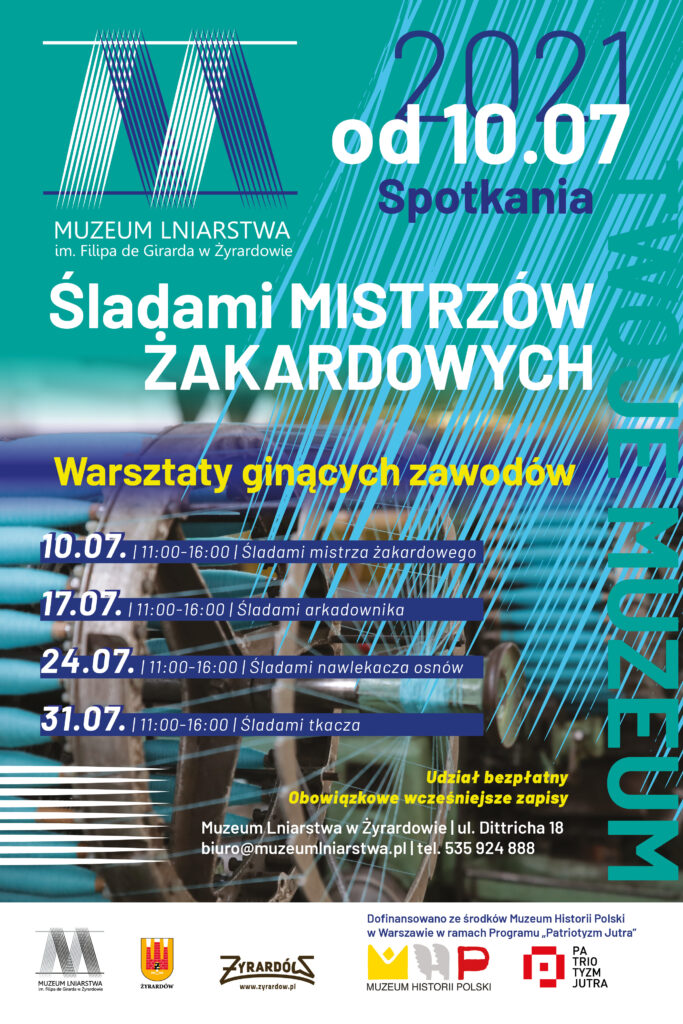 Śladami mistrzów żakardowych program warsztaty ginących zawodów