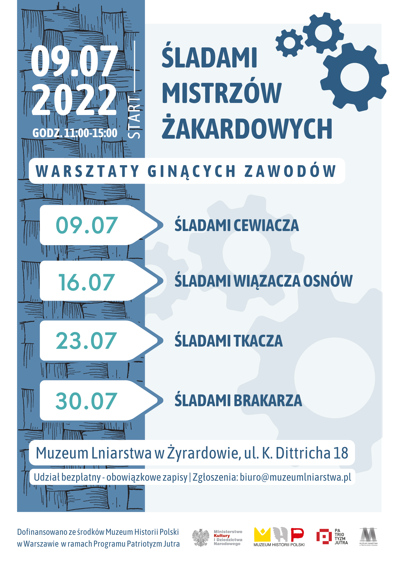 Śladami mistrzów plakat