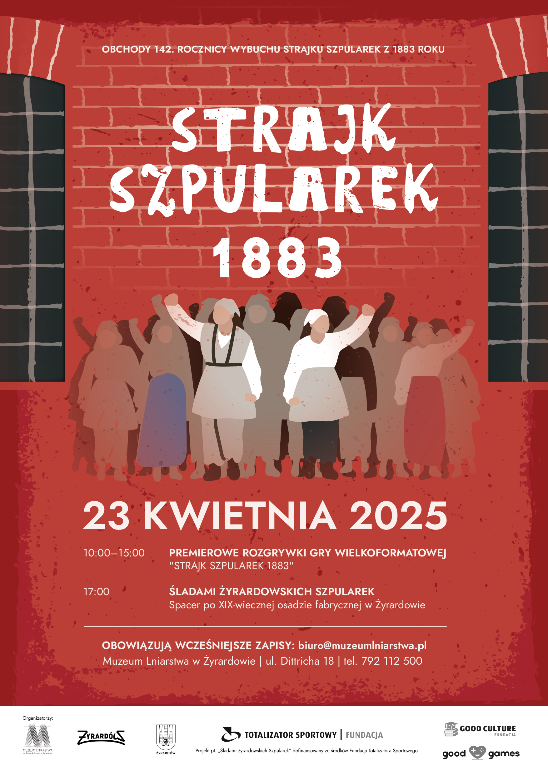 Plakat z programem wydarzenia