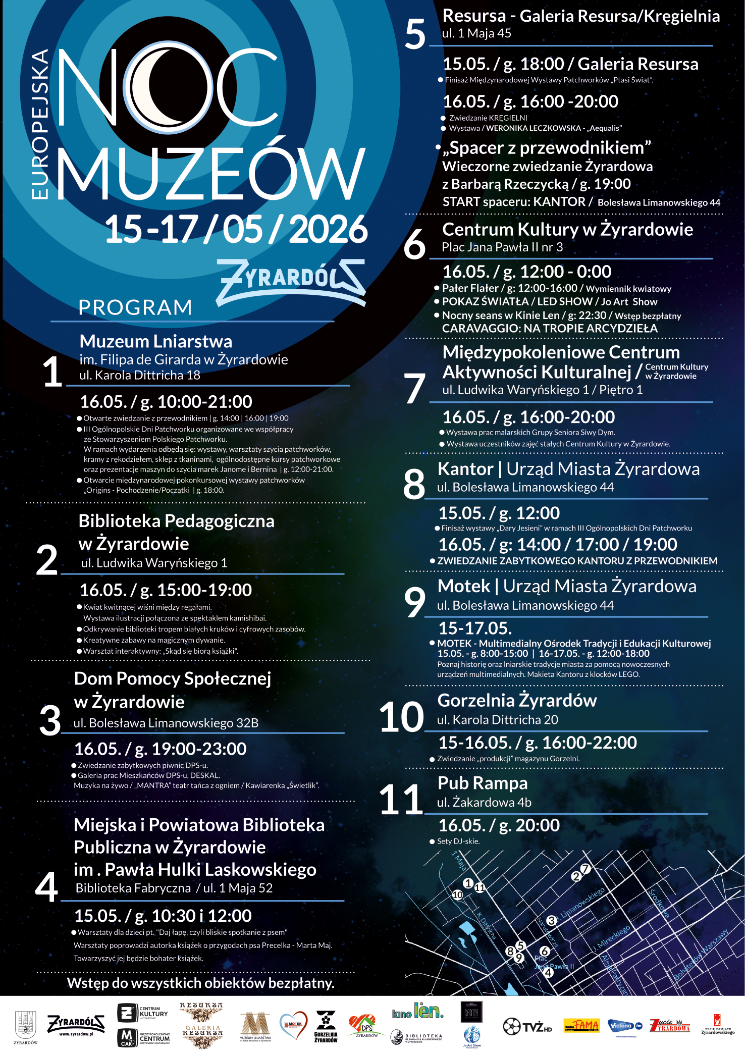 Plakat Noc Muzeów