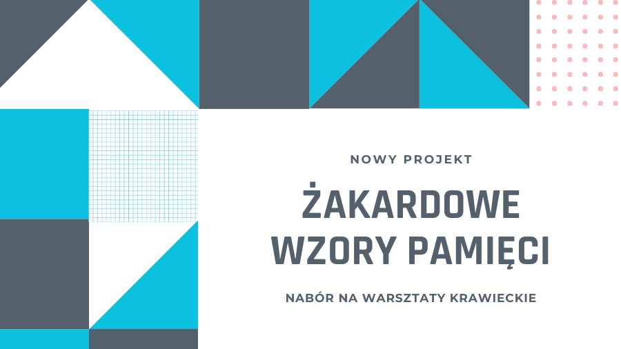 „Szyjemy lniane kreacje” – rozpoczynamy nabór na warsztaty