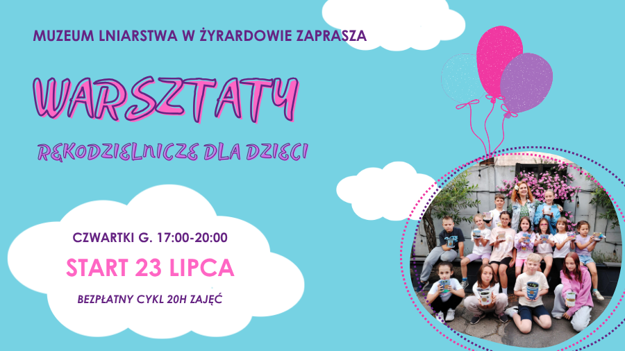 Zmieniony termin warsztatów dla dzieci. Trwają zapisy!
